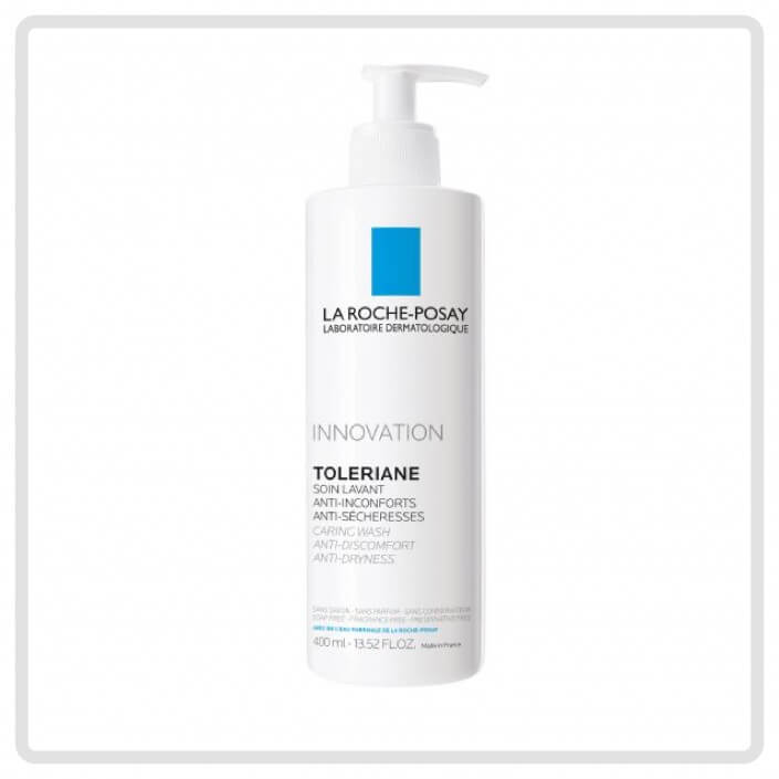 produto de limpeza e desmaquilhagem com água para pele sensível.