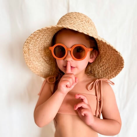 óculos de sol para crianças lentes polartizadas e sustentáveis da Grech & Co.