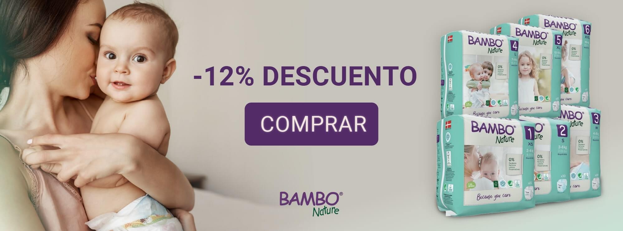 Promoción Pañales Ecológicos Bambo Nature