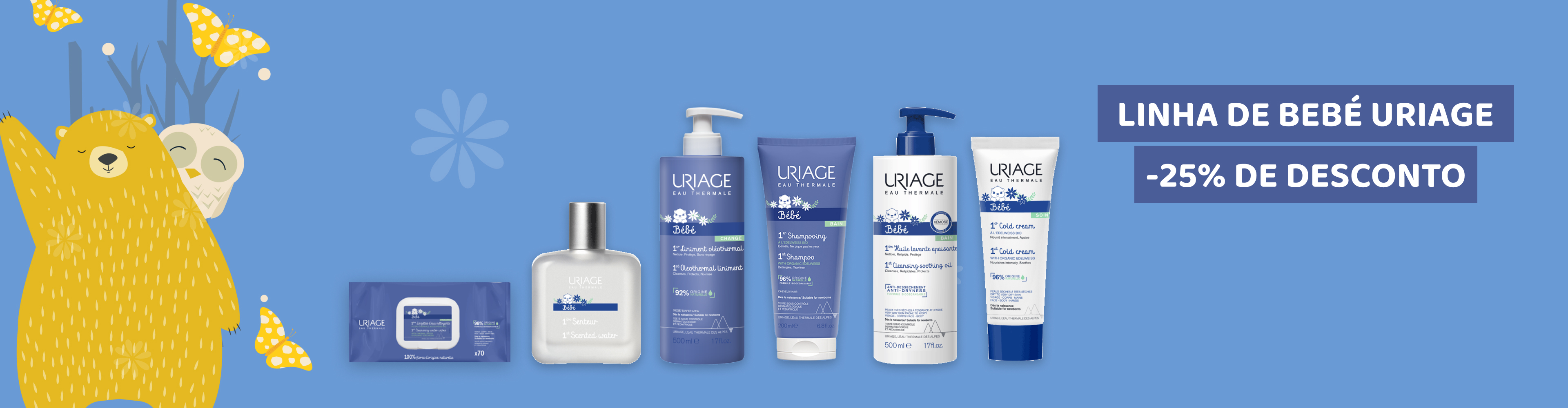 Uriage bebé promoção