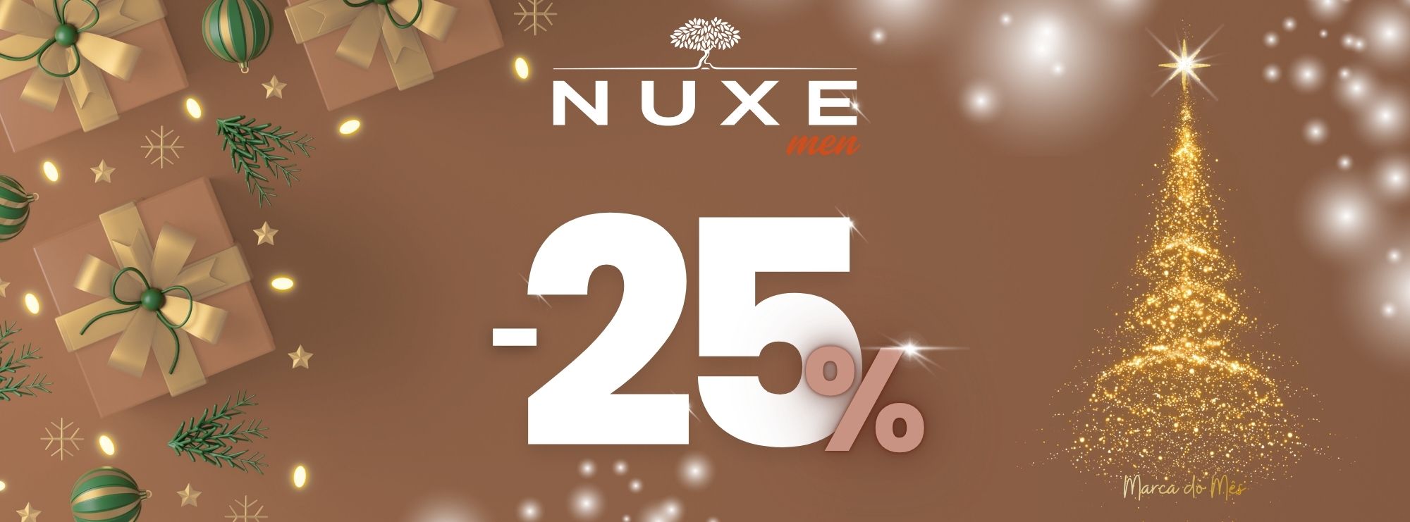 Promoo NUXE Men na Pharmee  Cuidados naturais com at 25% de desconto. Aproveite j!