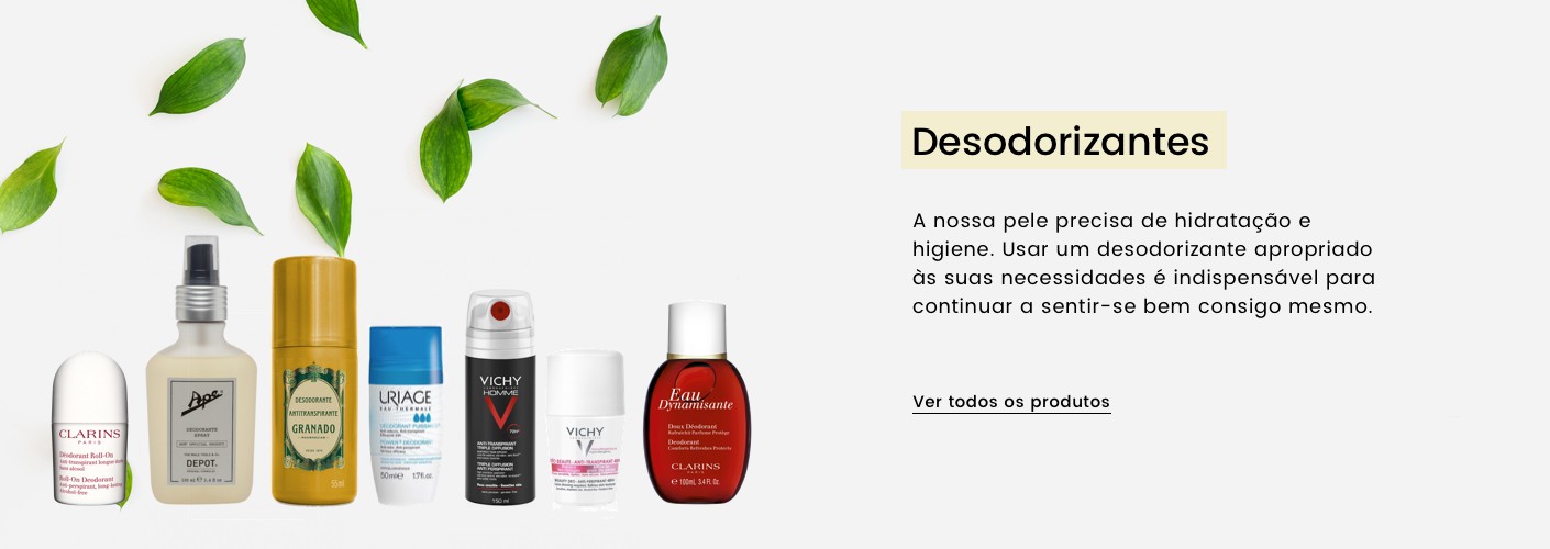 desodorizantes mulher e homem anti manchas e naturais