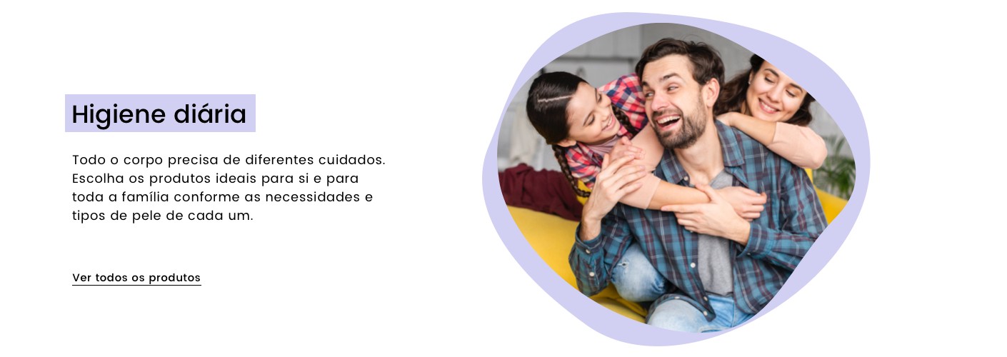 produtos higiene diária de farmácia