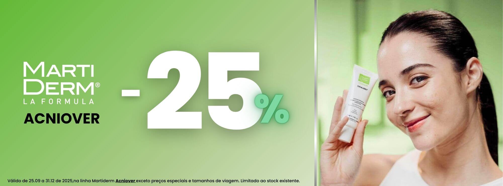 Acniover Martiderm para pele oleosa e acneica, tratamento que reduz imperfeições e controla oleosidade, comparável à eficácia de Sebiaclear.