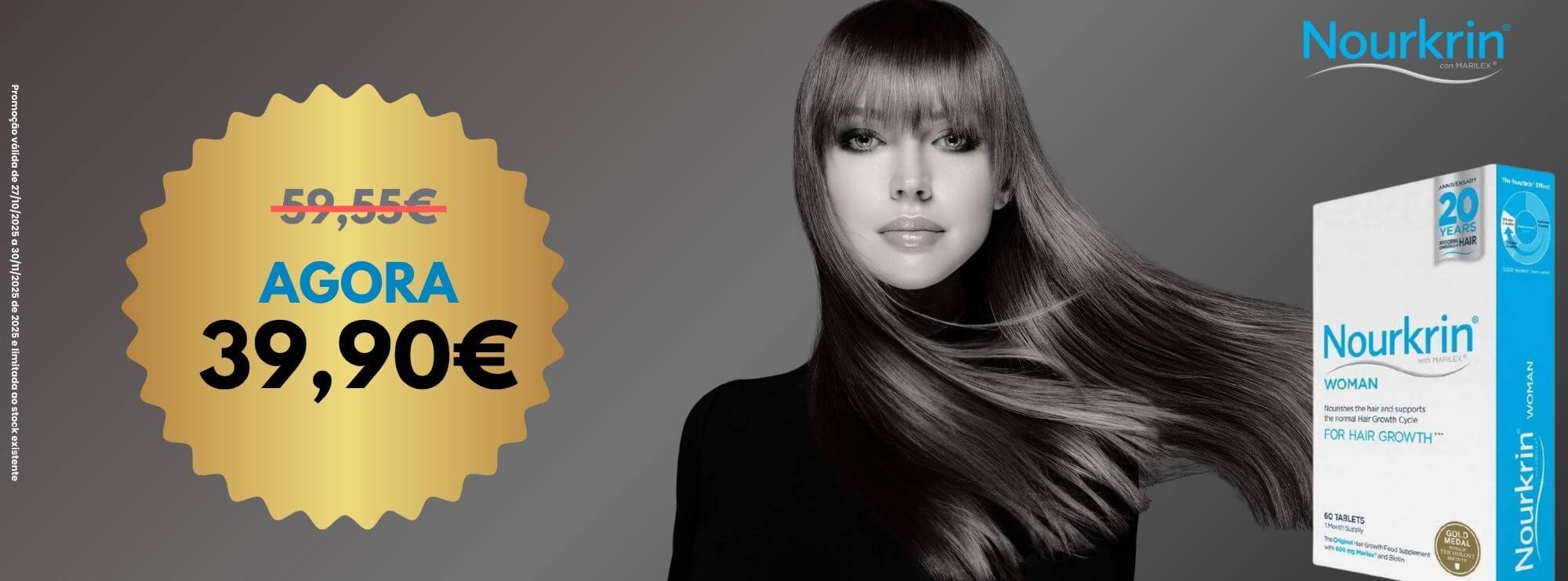 nourkrin queda marilex cabelo mais forte e resistente