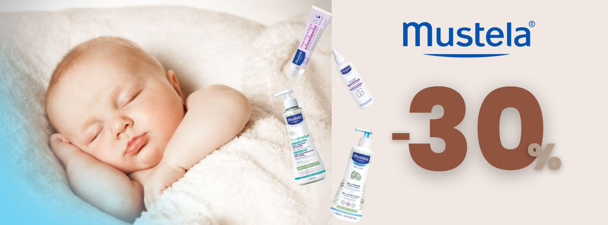 Promoción Mustela, Mustela bebé, esteatopia