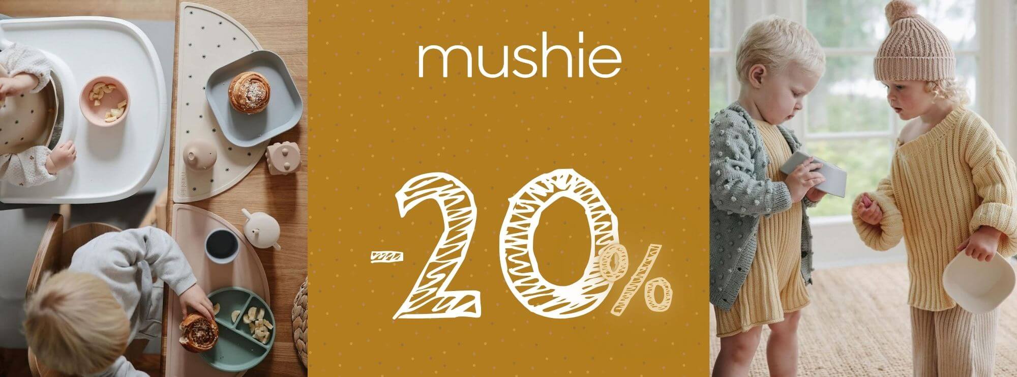 campanha preços baixos mushie - produtos para bebé ao melhor preço