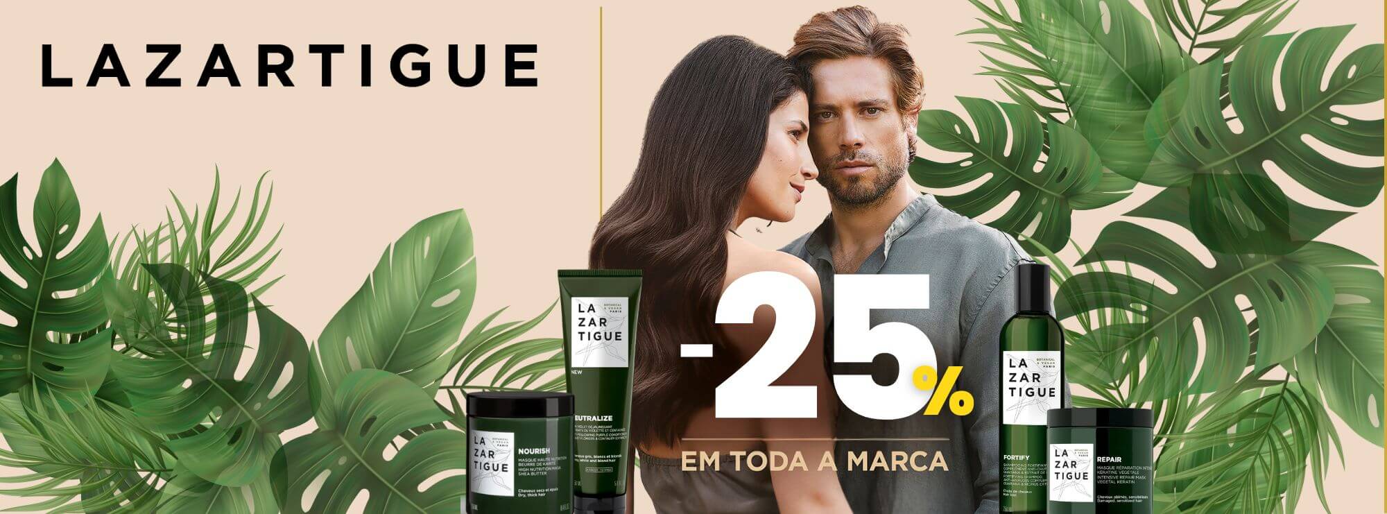 Descontos lazartigue- botanicos, vegan a cuidar do seu cabelo