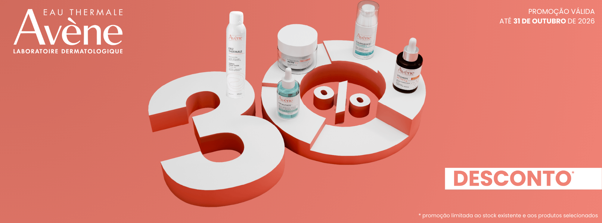avene água termal, xeracalm, dermabsolu,, água micelar sensibio em promoção. Atoderm com desconto