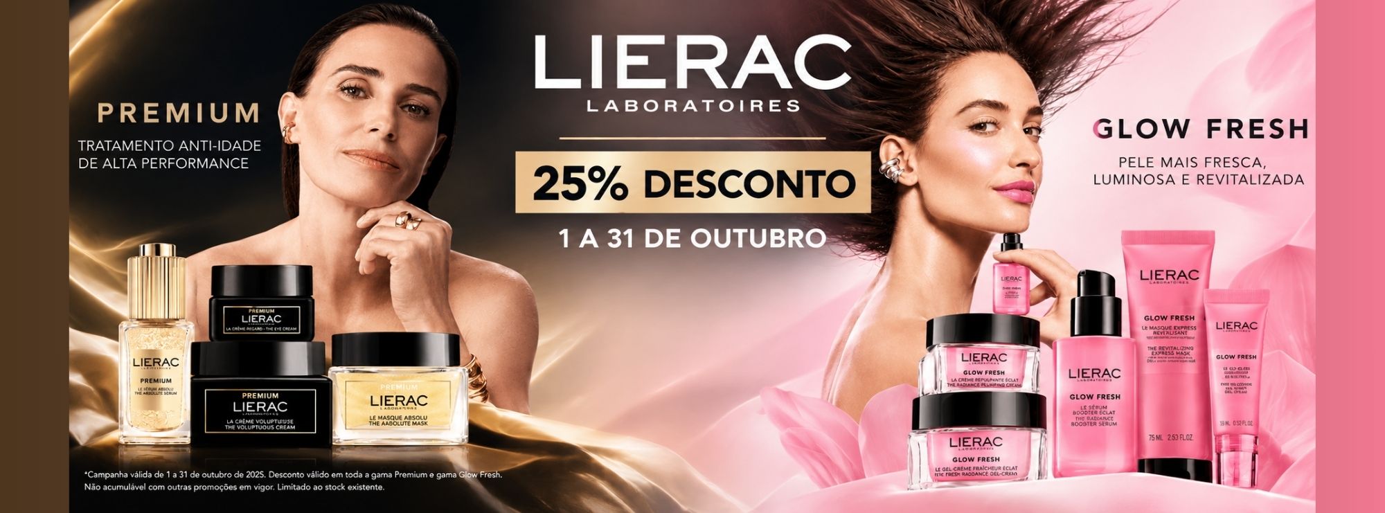lierac premium, glow fresh , gloss lierac, volume lábios