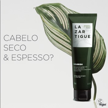 Lazartigue Nourish condicionador cabelo seco e espesso