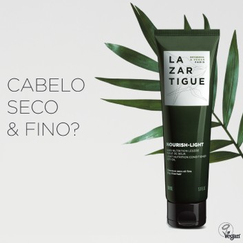 Lazartigue Nourish condicionador cabelo seco e fino