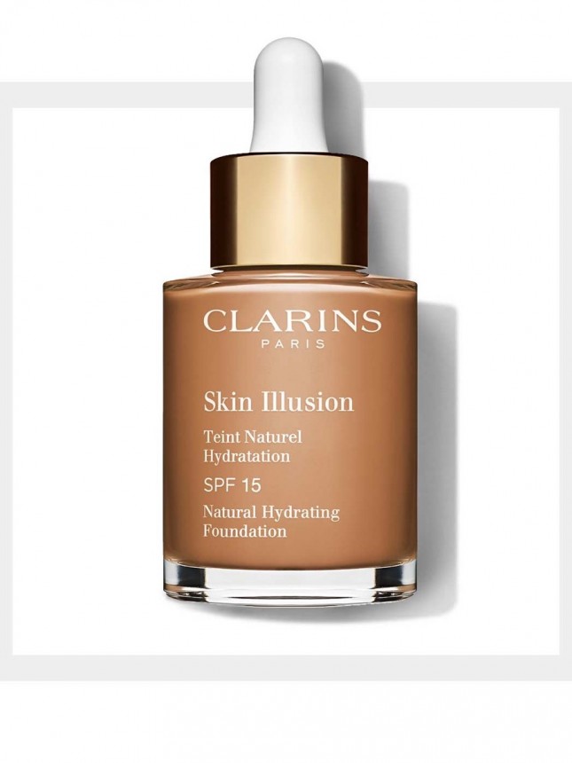 Clarins Skin Illusion Base Efeito Pele Nua Tom 113  30ml