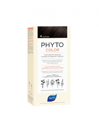Phyto Phytocolor Kit Colorao para Cabelo 4 Castanho