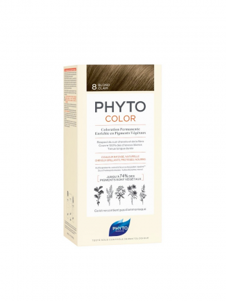 Phyto Phytocolor Kit Colorao para Cabelo 8 Louro Claro