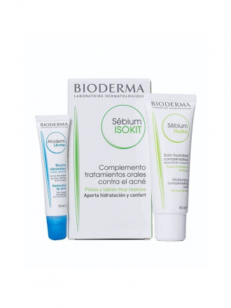 Bioderma Sbium Isokit Pack Cuidados Hidratantes de Rosto e Lbios