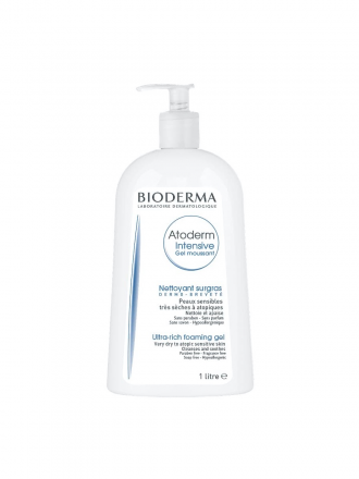 Bioderma Atoderm Intensive Gel Moussant - Gel Suave para Banho e Duche 1 Litro