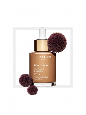 Clarins Skin Illusion Base Efeito Pele Nua Tom 114