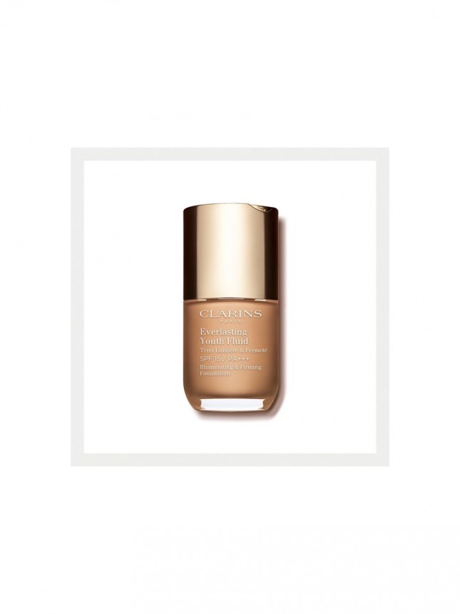Clarins Everlasting Youth Fluid Base de Maquilhagem Luminosidade e Juventude 111