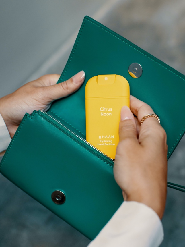 HAAN Higienizante de Mos Recarregvel Citrus Noon (Amarelo)