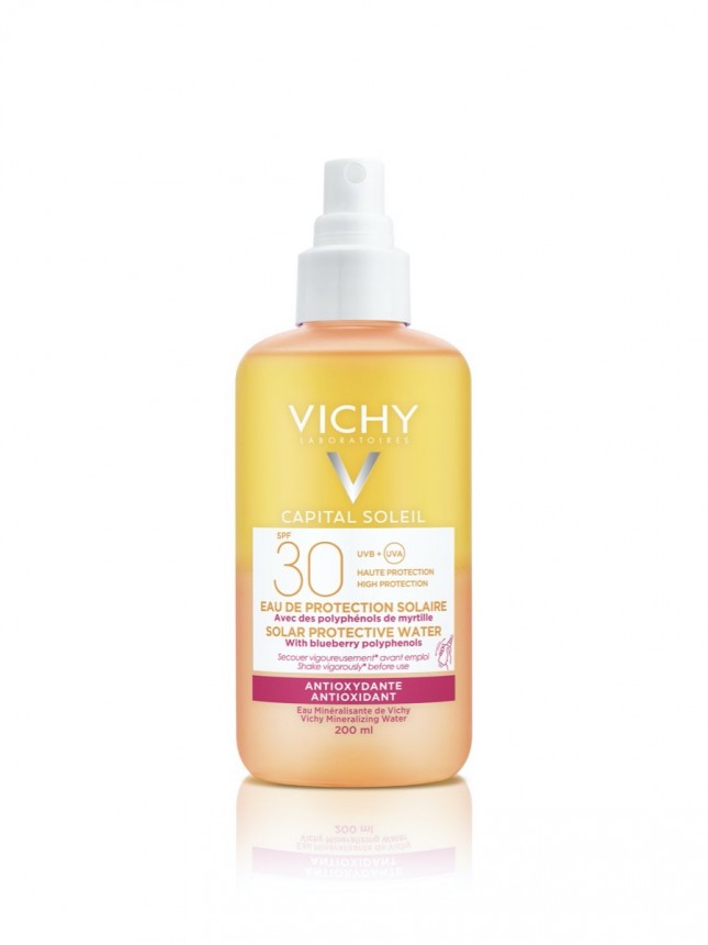 Vichy Ideal Soleil Água Protetora Antioxidante FPS 30