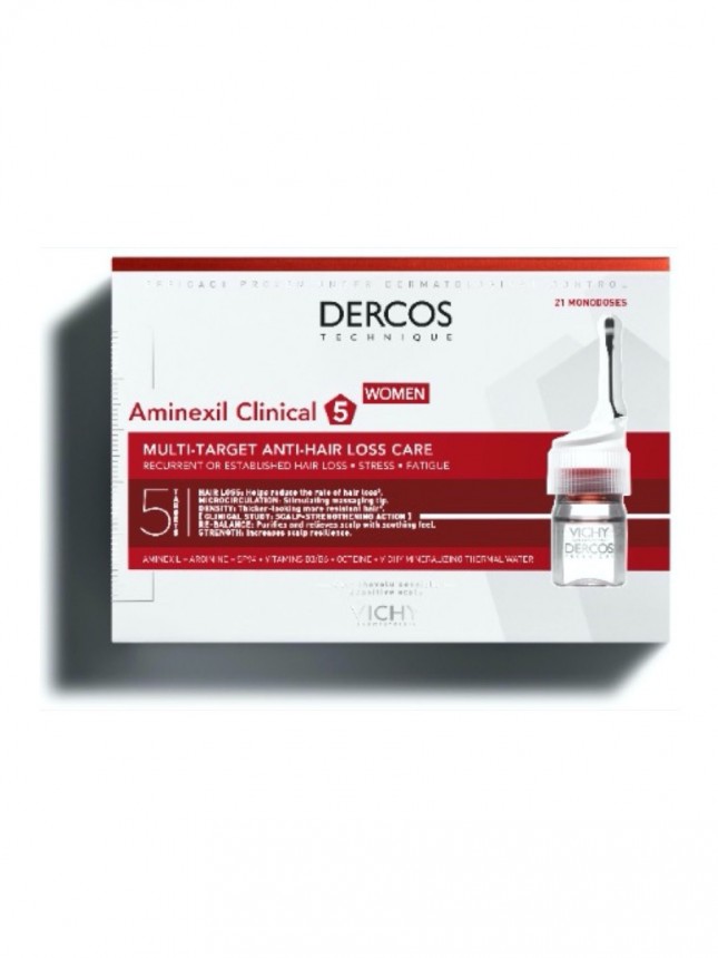 Vichy Dercos Aminexil Clinical 5 - Mulher