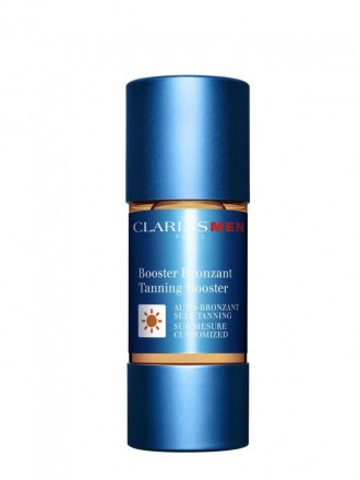 Clarins Men Golden Glow Booster - Autobronzeador para Rosto 15 ml
