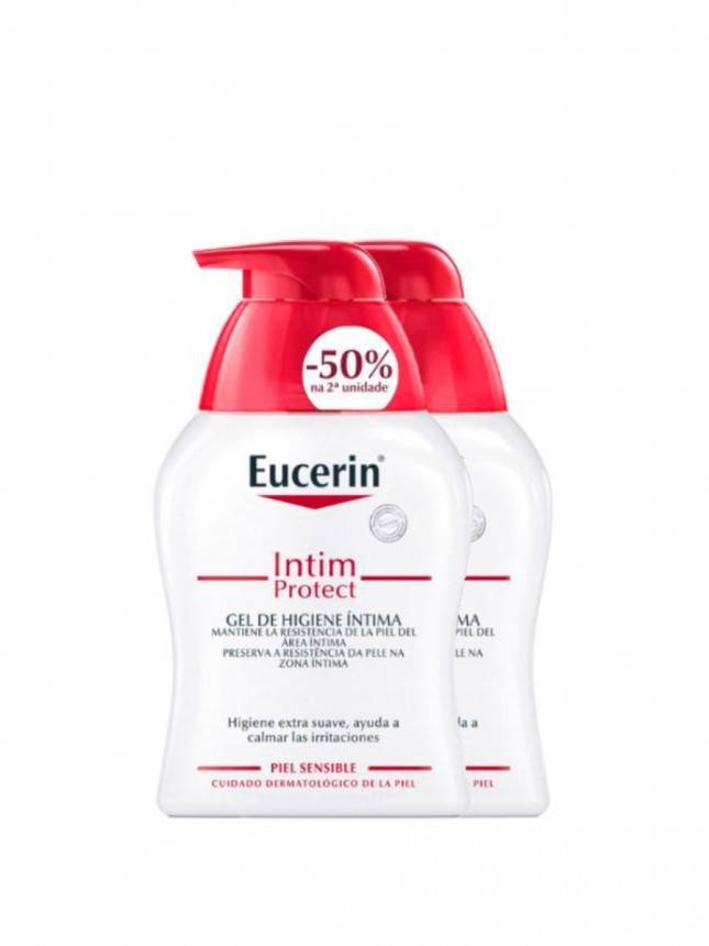 Eucerin Higiene Íntima Pele Sensível DUO 2x250ml (Preço Especial)