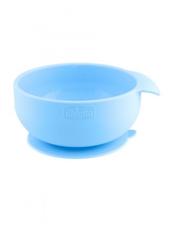 Chicco Tigela Take Eat Easy  Silicone  Rosa