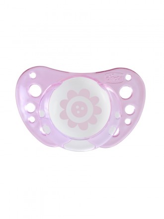 Chicco Chupeta Physioforma Air Silicona 0-6 meses Rosa (2 chupetes)