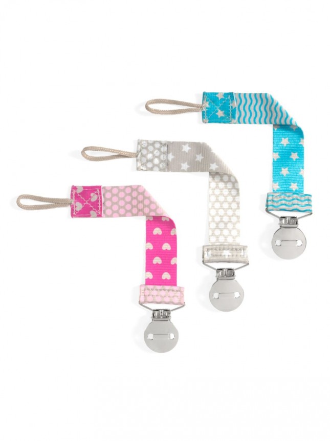 Chicco Clip Universal para Chupeta Fashion Bege