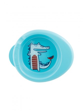 Chicco Plato Trmico 2 en 1 Azul 6+ meses