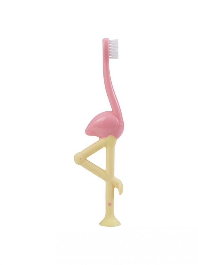 Dr Browns Escova Dentes Flamingo 1 a 4 anos