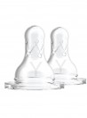 Dr Browns Tetina Standard Estreito Y - Papa (2 tetinas)