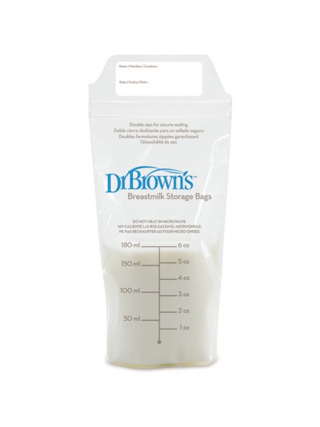Bolsa de leche materna Dr Browns (25 bolsas)