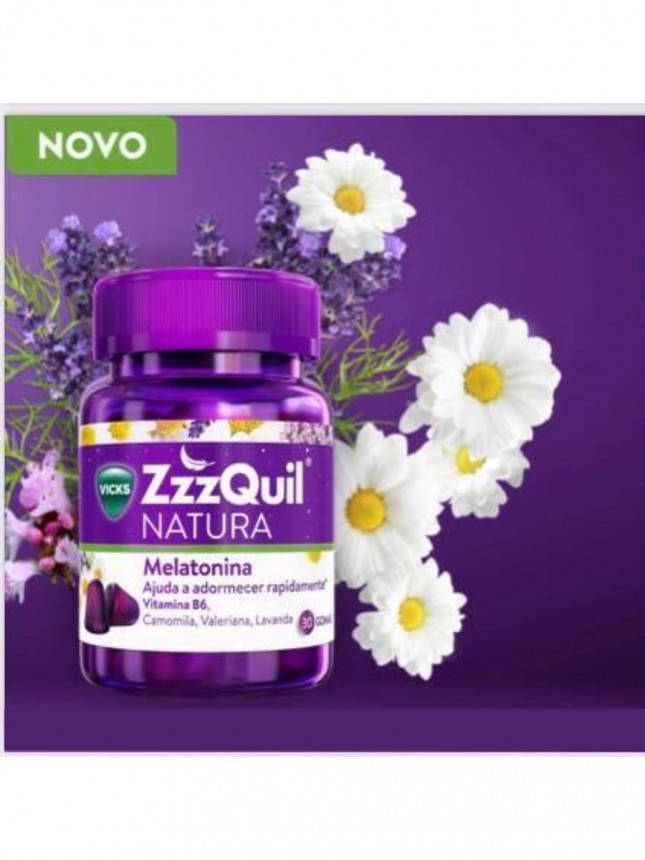 Gomas Zzzquil Natura con Melatonina 60 Gomas