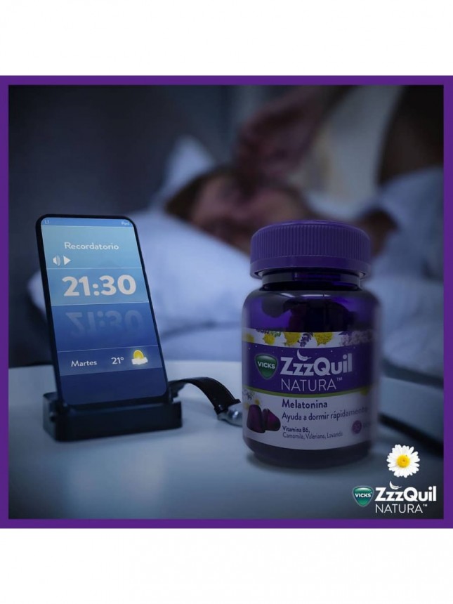 Gomas Zzzquil Natura con Melatonina 60 Gomas