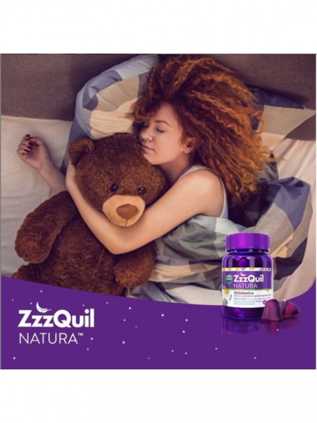 Gomas Zzzquil Natura con Melatonina 60 Gomas