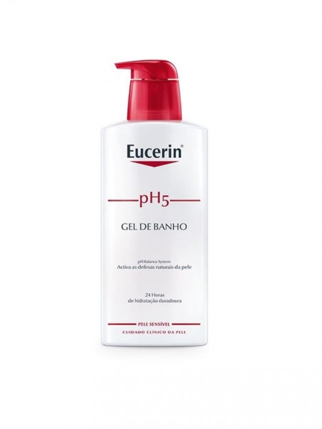 Eucerin pH5 Gel de Banho Para Pele Sensivel 1L com Desconto de 50%