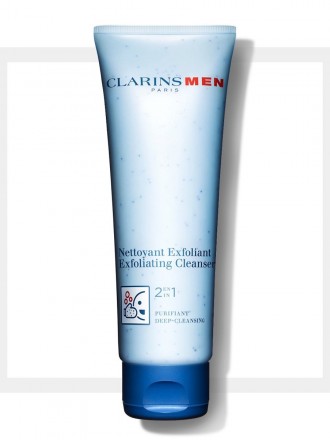 Clarins Men Creme de Limpeza 2 Em 1  Esfoliante 125ml