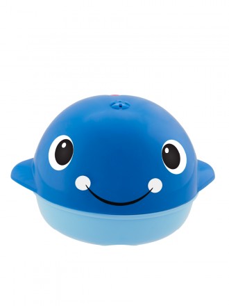 Chicco Brinquedo de Banho Baleia Salpica Azul 6 a 36 meses
