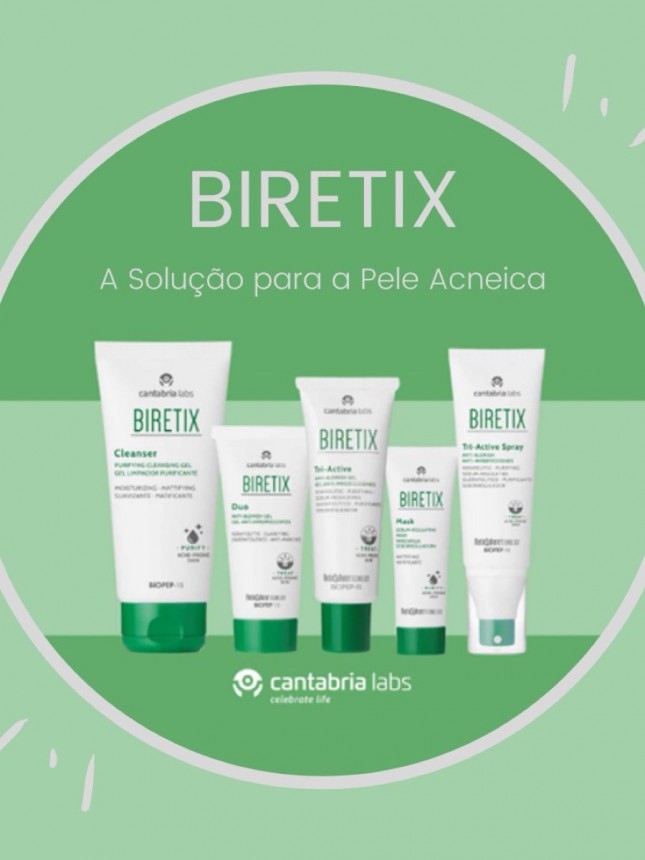 Biretix Duo Gel de Rosto Anti-Imperfeições para Pele Oleosa 30 ml
