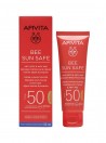 Apivita Bee Sun Safe FPS50 Protetor Solar de Rosto com Cor Antienvelhecimento 50 ml