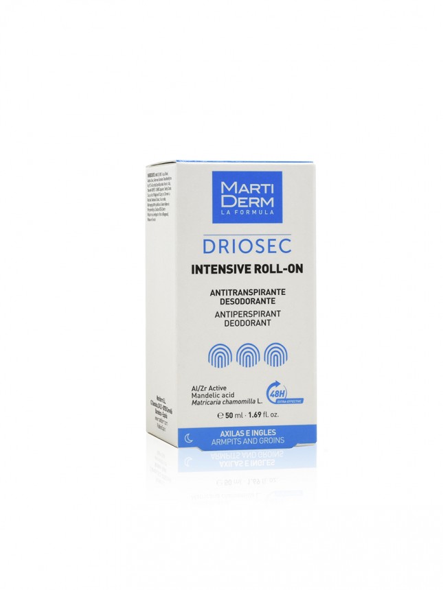 Martiderm Driosec Roll On Intensive Desodorizante Antitranspirante 50 ml