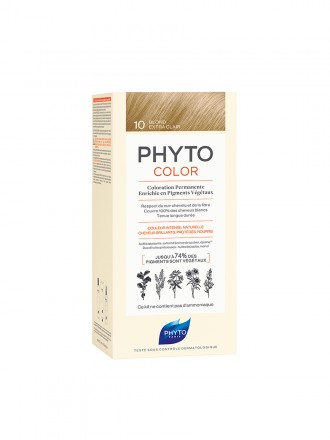Phyto Kit Coloração Permanente 10 Louro Extra Claro Phyto Kit Coloração Permanente 10 Louro Extra Claro