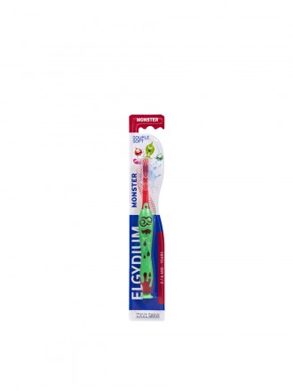Cepillo de dientes Elgydium Kids Monster de 2 a 6 años