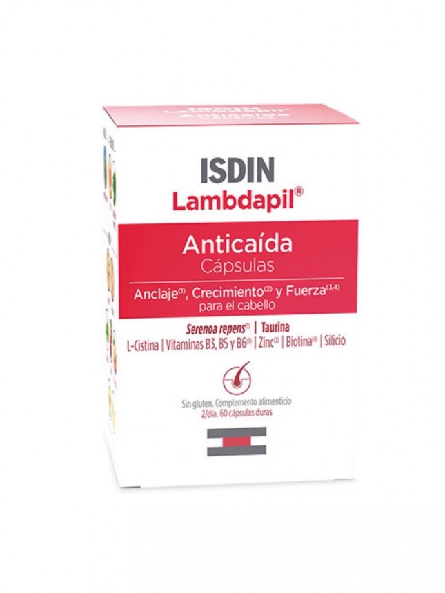 Isdin Lambdapil Antiqueda 3 x 60 cápsulas (1 paquete gratis)