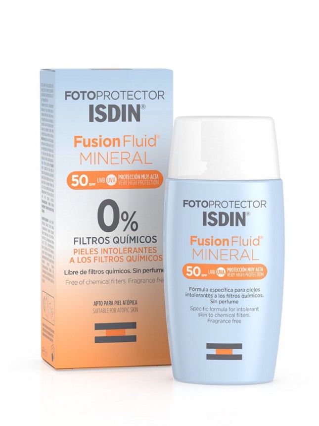 Fotoprotector Isdin Fusion Fludo Mineral FPS50 50ml