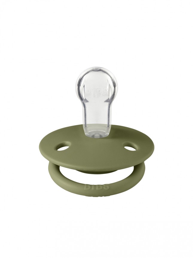 Bibs De Lux 2 Chupetas Honey Bee/Olive Silicone Tamanho nico