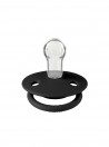 Bibs De Lux 2 Chupetas Cloud/Black Silicone Tamanho nico